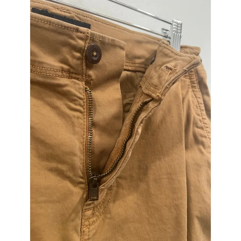 American Eagle Pants Mens Brown Extreme Flex Original Straight Chino Size 28x34